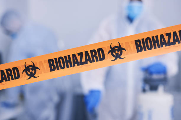 Professional Drug Lab Cleanup technician working in Windsor, VA